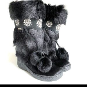 Oscar De La Renta Sport Goat and Rabbit Fur